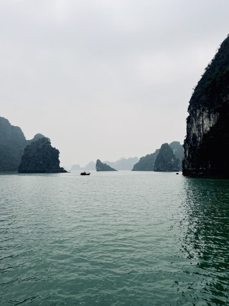 Ha Long Bay views in Vietnam