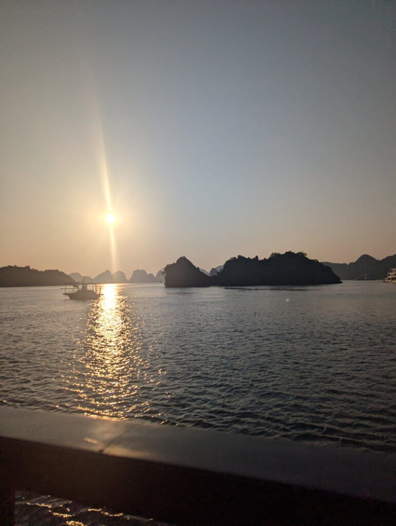 Ha Long Bay sunrise view, Vietnam