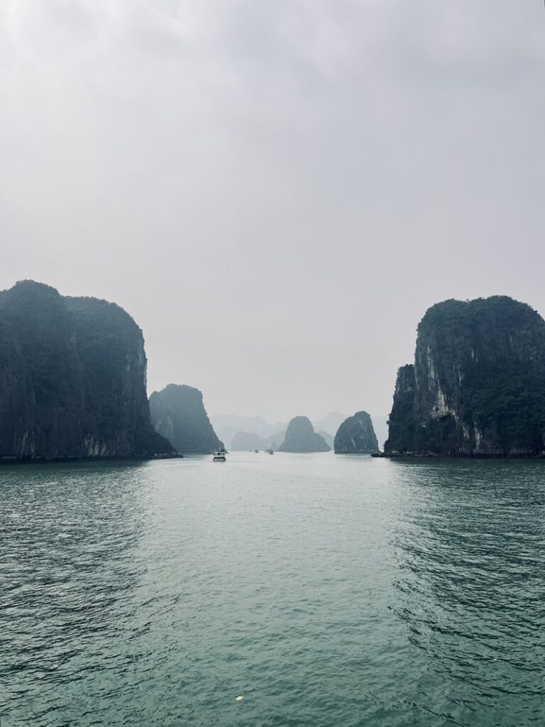 Views over Ha Long Bay Vietnam