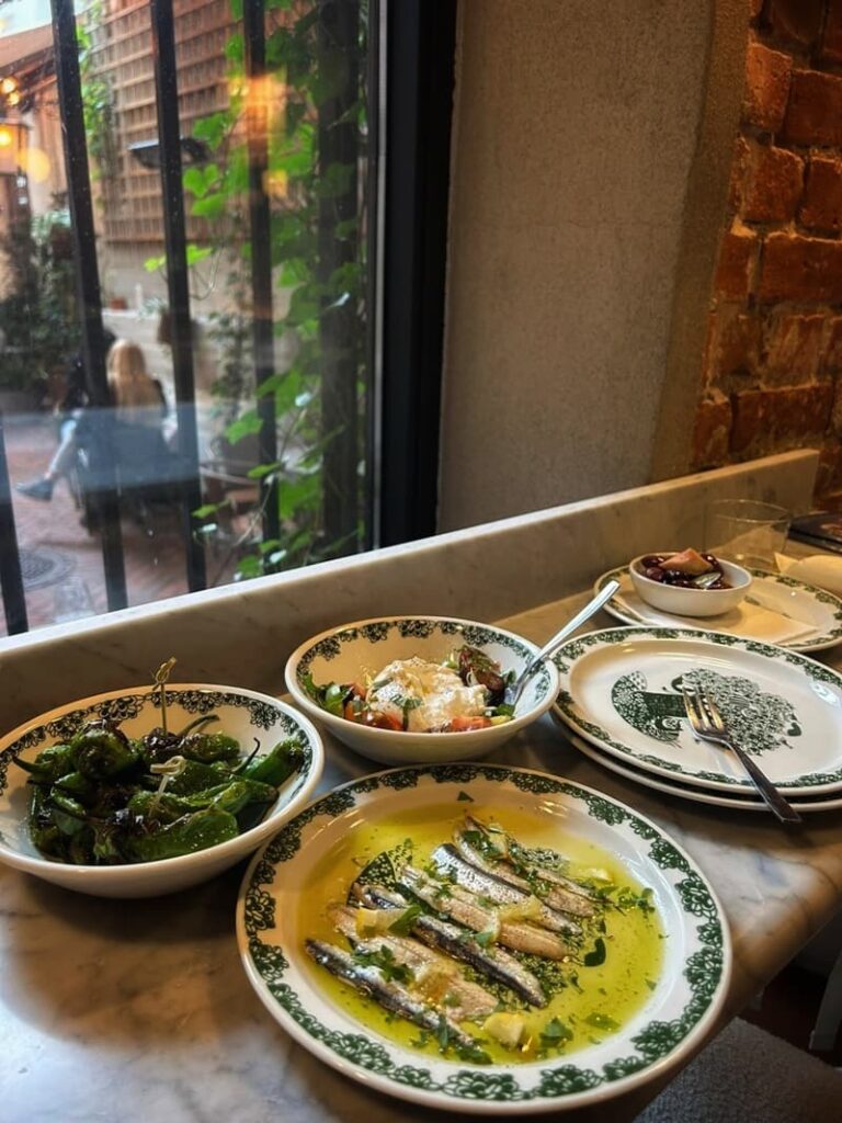 Cafe Grensen small plates in oslo's food scene, Norway