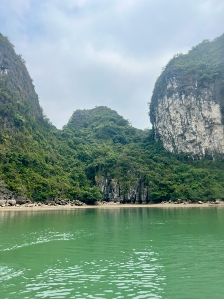 kayaking out to Hang luom islet