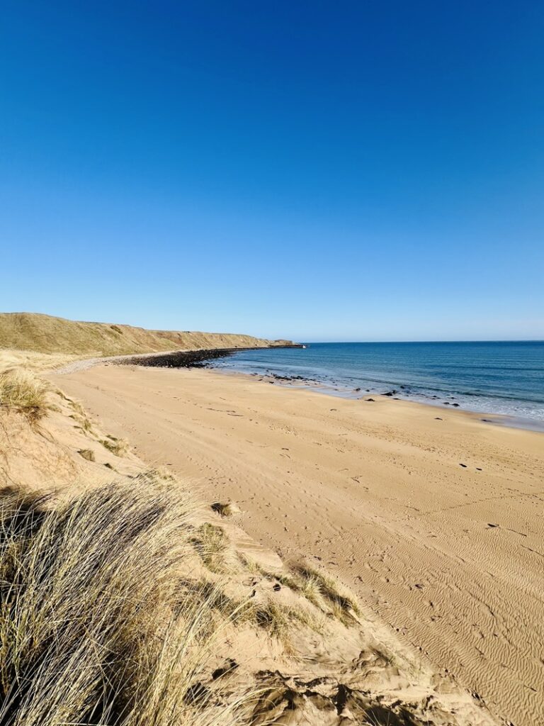 Melvich beach view in the Highlands of Scotland