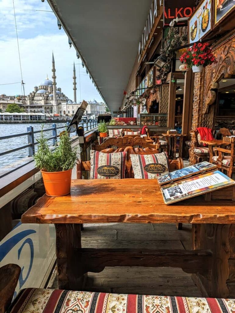 Stunning blue mosque view alongside the bosphorus as part of the perfect istanbul itinerary