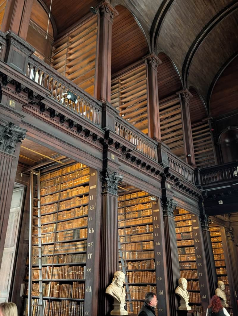 The stunning Trinity College Library, Dublin. A great way to spend 48 Hours in Dublin
