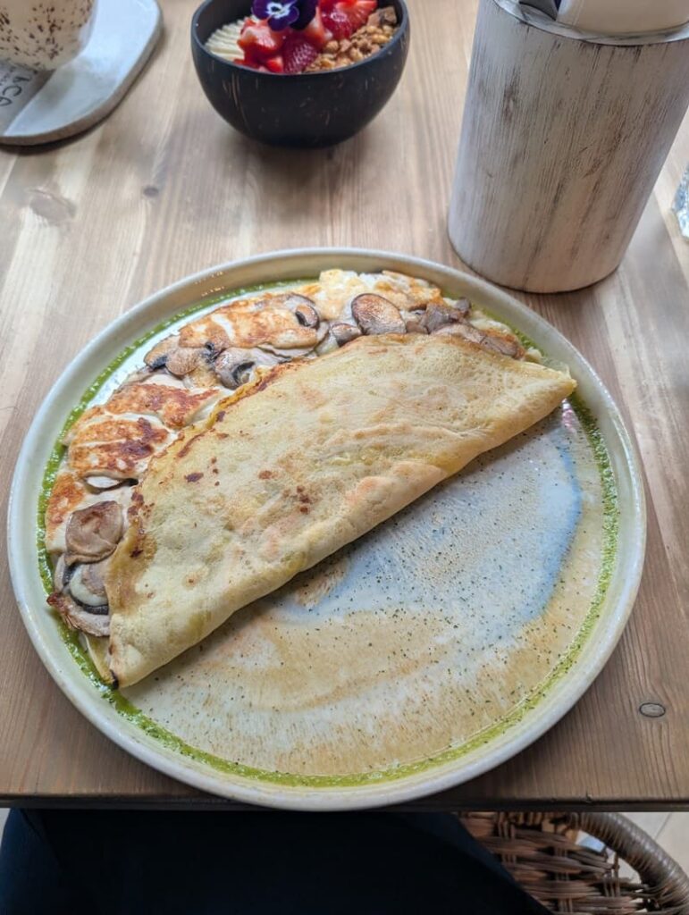 Healthy brunch at Toca Tapioca House in Dublin